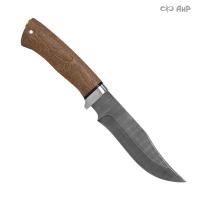 Клычок-1 (орех, с ввертышем) дамасская сталь ZD-0803, узор ступени - Компания «АиР» Клычок-1 (орех, с ввертышем) дамасская сталь ZD-0803, узор ступени - Компания «АиР»