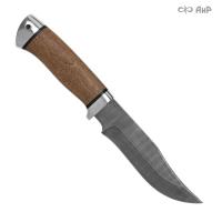 Клычок-1 (орех, с тыльником) дамасская сталь ZD-0803, узор ступени - Компания «АиР» Клычок-1 (орех, с тыльником) дамасская сталь ZD-0803, узор ступени - Компания «АиР»