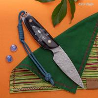 Нож Котэ, ювелирный полимер, латунь, чернение серебра, дамасская сталь ZDI-1016, твист, Артикул: AF0000022695 - Компания «АиР» Нож Котэ, ювелирный полимер, латунь, чернение серебра, дамасская сталь ZDI-1016, твист, Артикул: AF0000022695 - Компания «АиР»